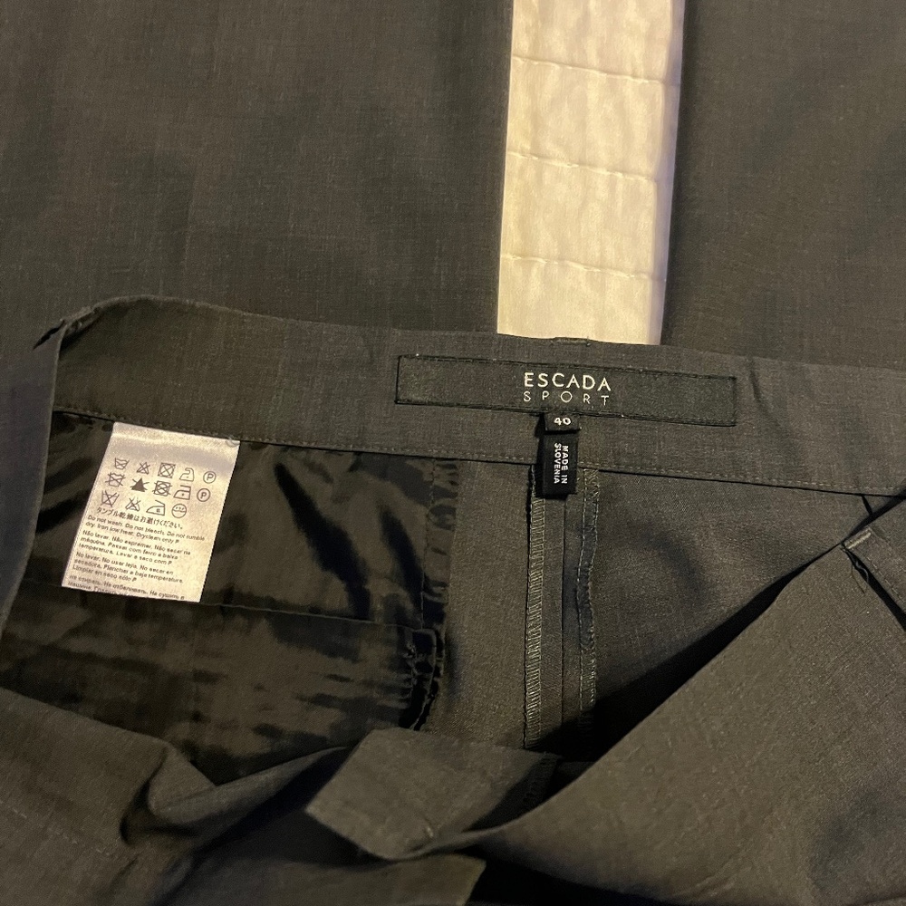 Wool designer pants Escala